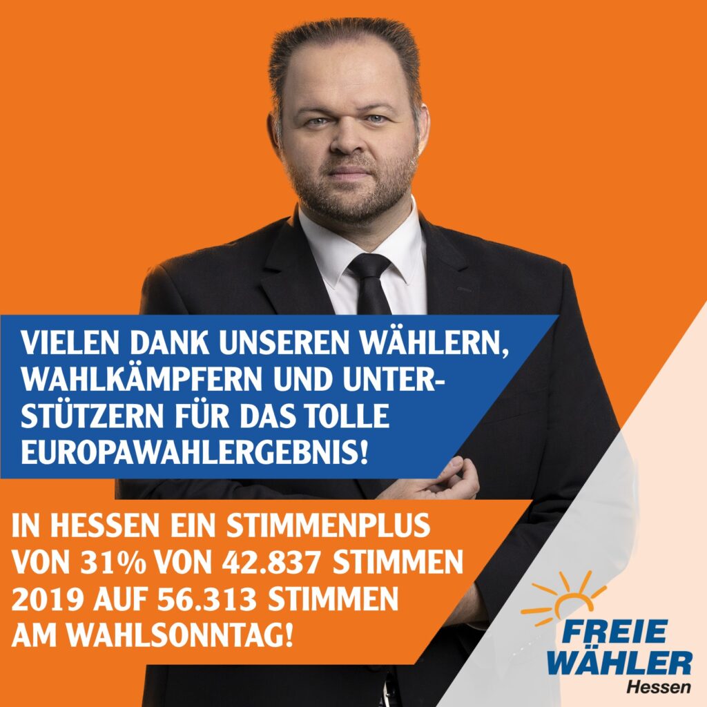 Europawahl: Vielen Dank für Ihre starke Unterstützung!