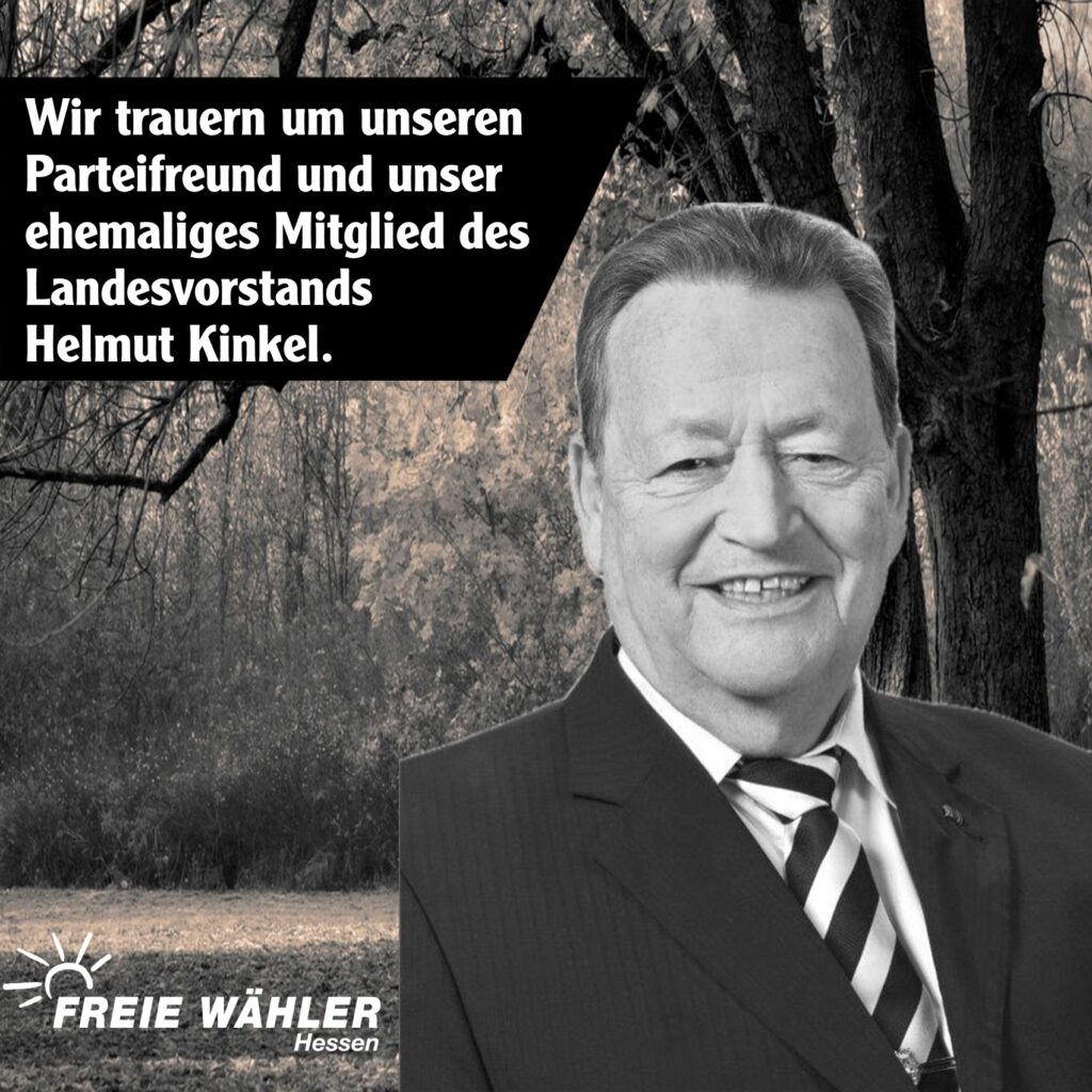 Trauer um Helmut Kinkel